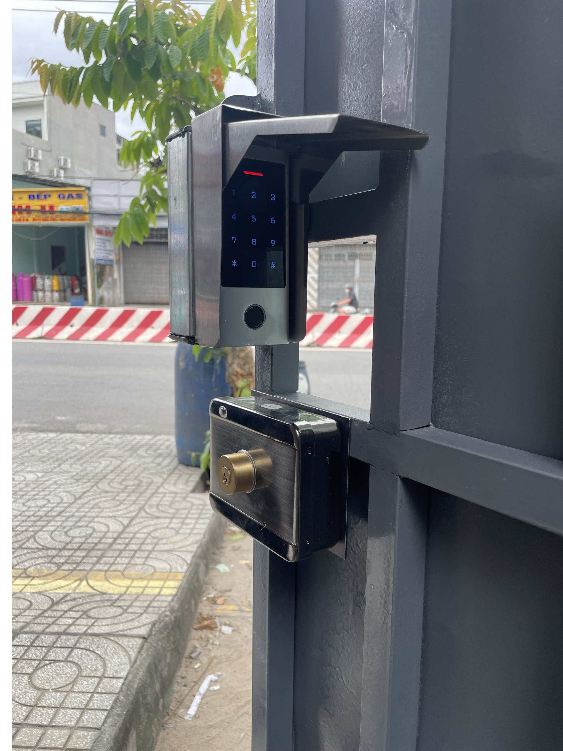 Khóa Vân Tay Nhà Trọ HF1 Tuya