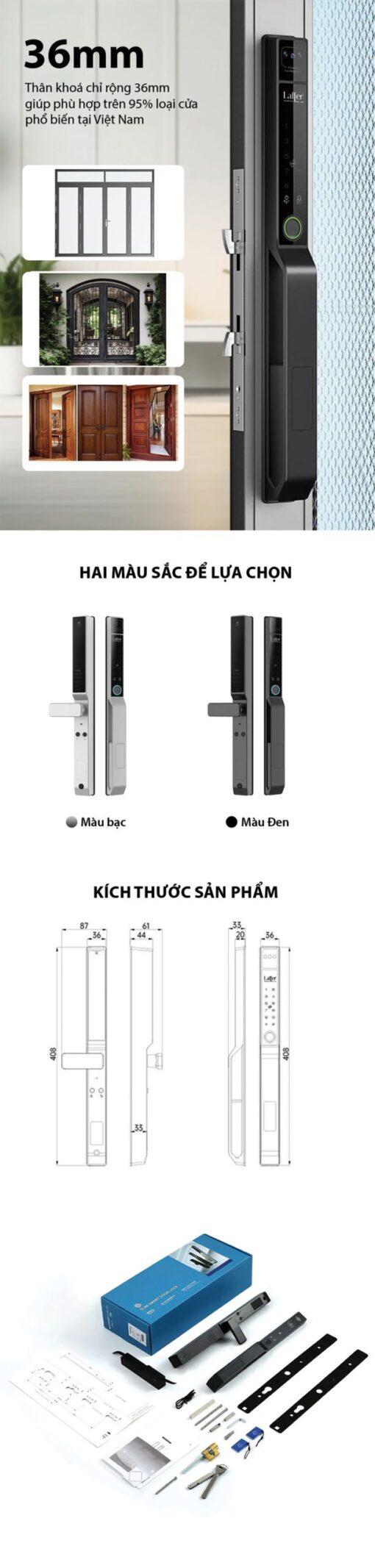 KHÓA CỬA NHẬN DIỆN KHUÔN MẶT LAFFER RD02