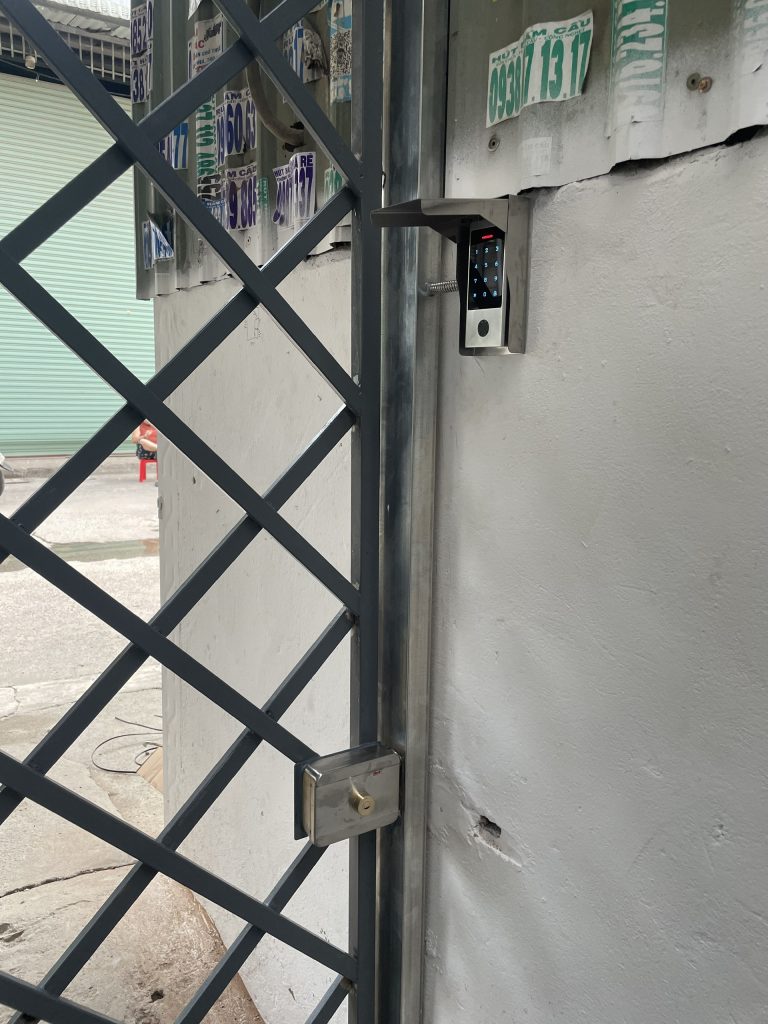 Khoá Vân Tay Nhà Trọ HF1 Tuya Báo Động