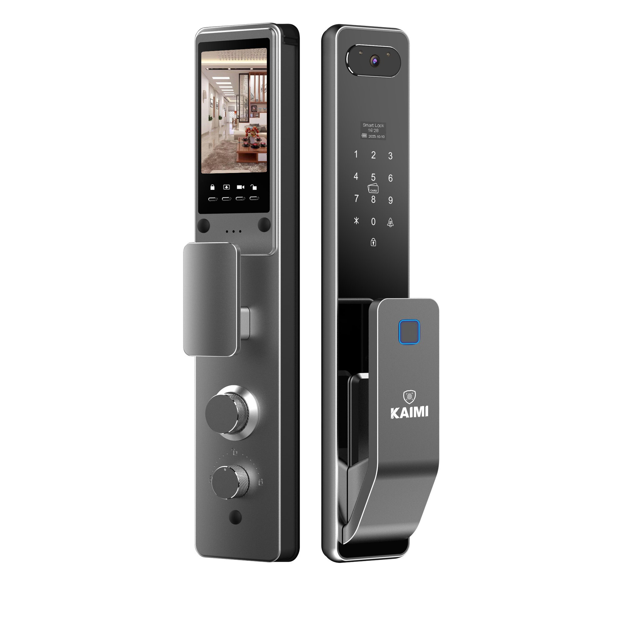 KHÓA VÂN TAY CỬA GỖ KAIMI KM12-ULTRA