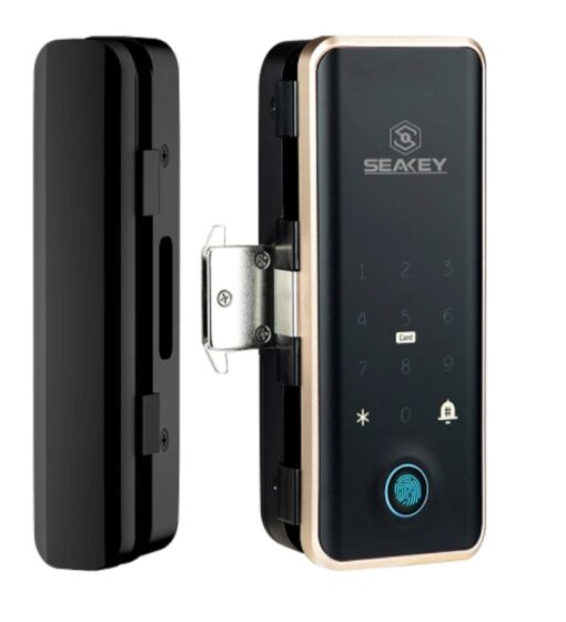 KHÓA VÂN TAY CỬA KÍNH SEAKEY G53