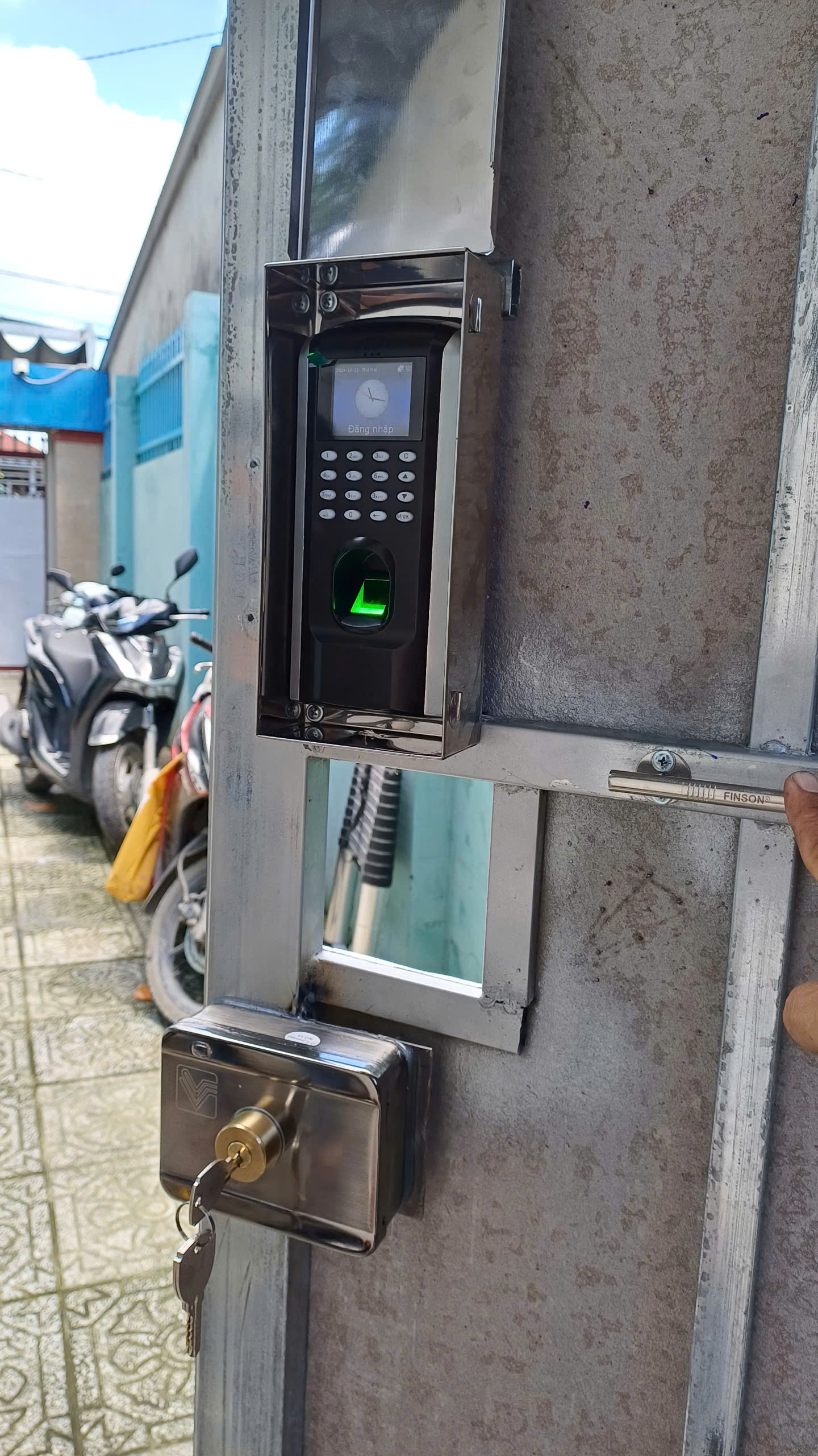 Khóa Vân Tay Nhà Trọ SF200