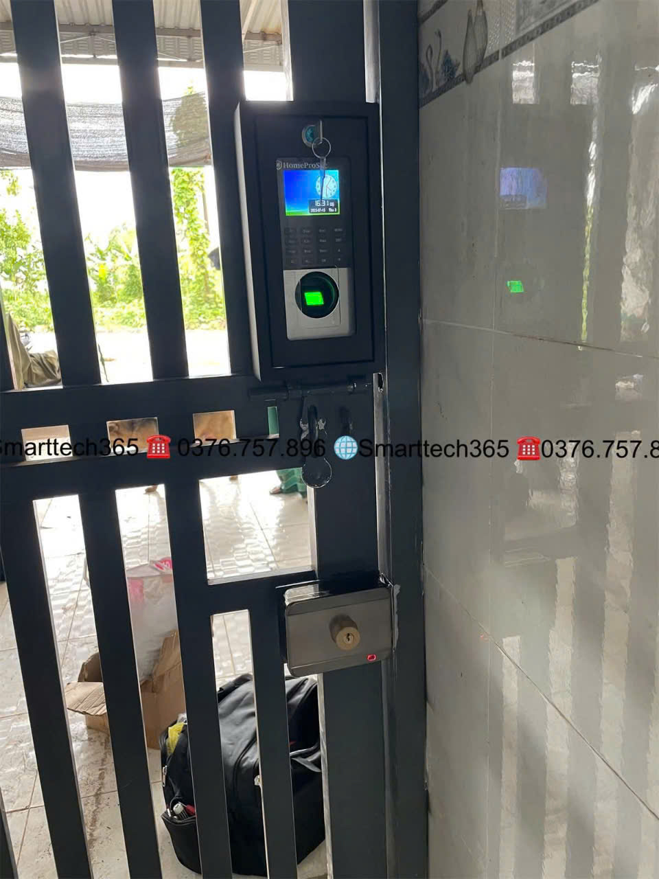 Lắp đặt khóa vân tay HomeProSec tại Thủ Đức