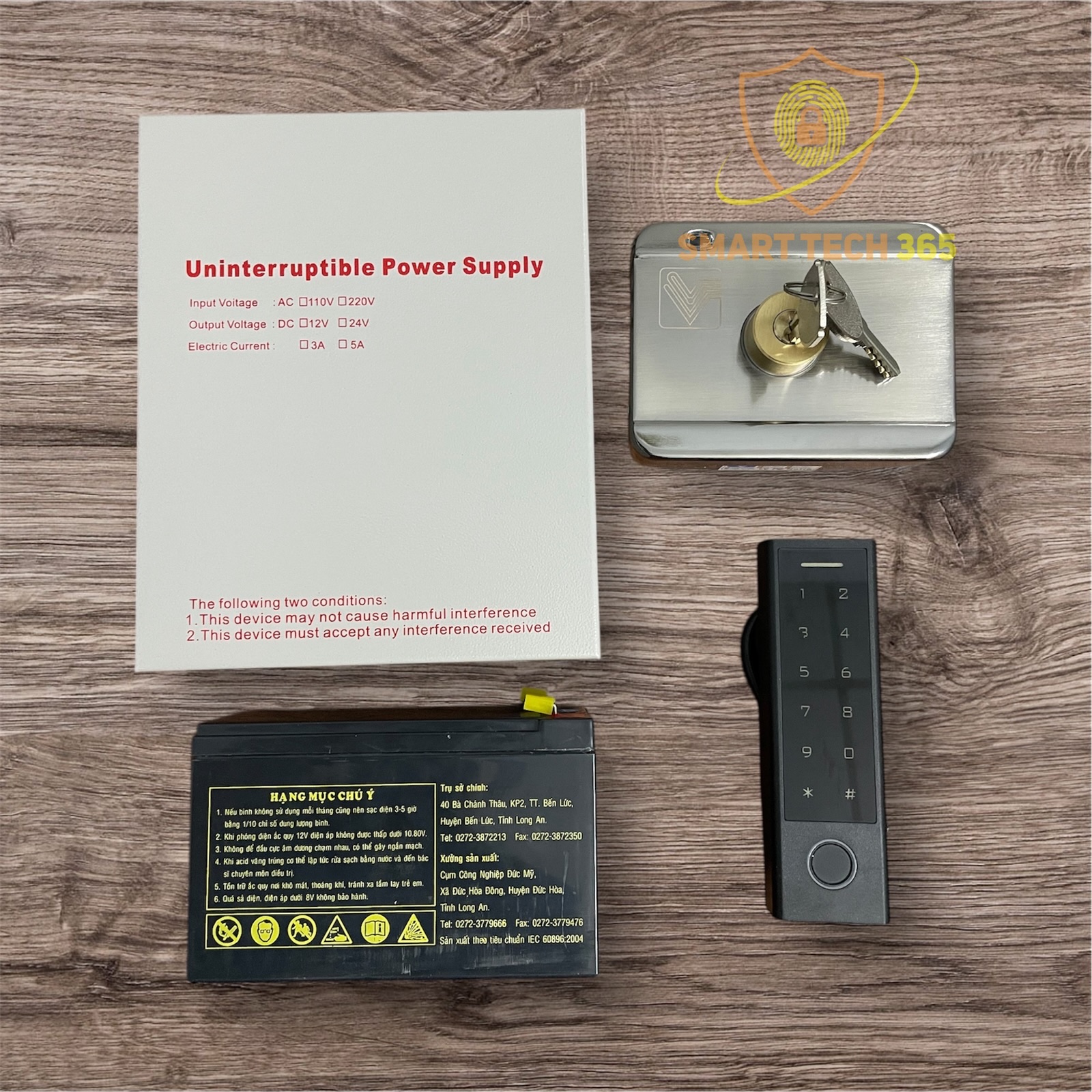 Khóa Vân Tay Nhà Trọ Tuya CF3