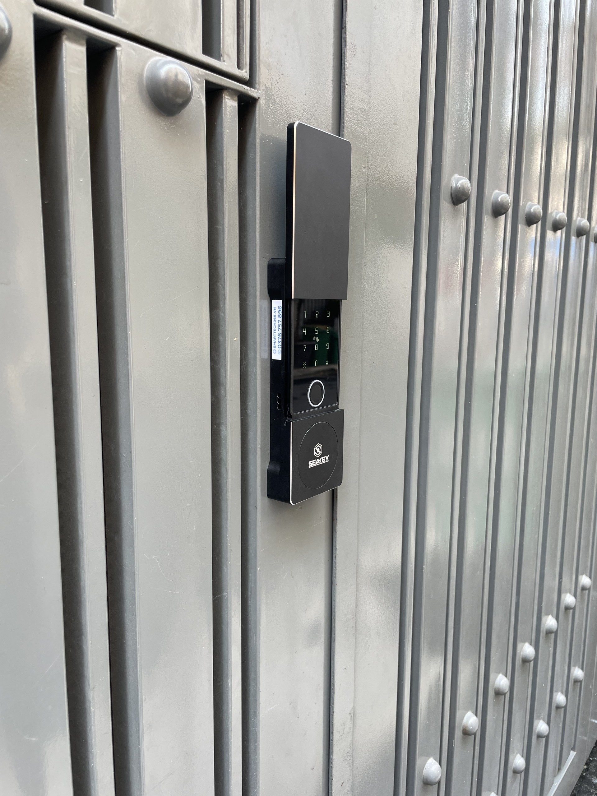 Khóa Cổng Vân Tay Seakey C34B - Ảnh 2
